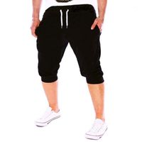 Pantalones para hombres Hombres de verano Pantalones cortos Gimnasio Entrenamiento de entrenamiento Jogging Fit Elástico Casual Sportswear Sweetpants Boy Male 2021 1