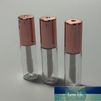 50 unids / lote 1.2ml Esla de esmalte de esmalte de esmalte Viales Viales Muestra pequeña Mini Mini Vacío Tubo Cosmético Lip Gloss Color Lip Oil Botella separada