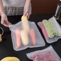 S / M / L EVA еда Сумка для хранения еды контейнеры холодильник еда свежая сумка многоразовые фрукты овощные уплотнительные сумки кухонные организатор мешок GH1374