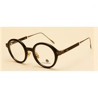 Occhiali da sole Cornici Mincl / TR90 Occhiali da vista Unisex Prescrizione ottica Retro Occhiali rotondi Cornice Clear Lente Vintage Eyewear per le donne Uomo FML1