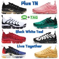 Moda Artı TN Sneakers Bubblegum Yünlü Koşu Ayakkabıları Siyah Metalik Altın Atlanta Pembe Blast Concord Taze Zarelli Volt Birlikte Canlı Erkekler Eğitmenler