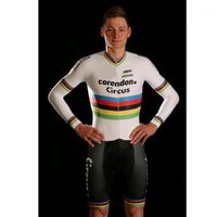 2020 Corendon Circus Pro Team Ex Été Long Skinsuit Vélo Hommes Ropa Ciclismo Maillot Triathlon MTB Set Vélo Concurrence Costume1