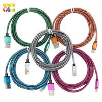 USB To TYPE C Micro USB Cable Nylon Braided USB 2.0 A Male to Micro B Data Sync Quick Charge Charger Cord for Android Samsung S8 LG
