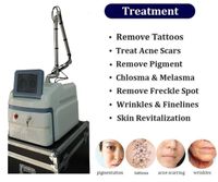 Portable Powerful pico sure laser Tattoo Removal Spot Pigment Treatment machine Remove Speckle Freckle Moles with 532nm 755nm 1064nm 1320nm