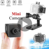 Su geçirmez Spor Kameralar Mini Kamera DV HD 1080P SQ12 Açık Kaydedici Kamera SQ 12 Gece Görüş Küçük Video Kameraları Cam 03 kızılötesi