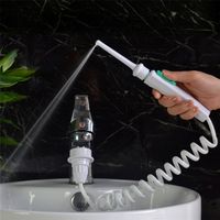Water Dental Flosser Faucet Oral Irrigator Floss Pick Irriga...
