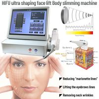 Livraison Gratuite 10000 Shots 3D HIFU Machine Machine Minceur Face Lifting Soins de la peau Machine beauté HIFU