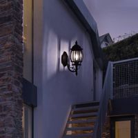 Outdoor wandlamp lantaarn sconce exterieur led veranda verlichtingsarmatuur