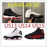 Basketbol Ayakkabıları 12 S 13 S Koşu Ayakkabıları US14 US15 Jumpman 11 S Erkek Kadınlar Retro Gri Siyah Yardımcı Programı Instinct Mavi Mahkemesi Mor Sneakers EUR 50 EUR49 EUR48