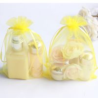 Wholesale 7*9cm 9*12cm drawstring Organza bags Gift wrapping...