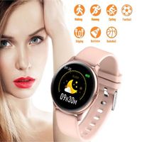 KW19 Neue Smart Watch Männer Frauen IP67 Wasserdichte Herzfrequenz Meldung Reminder Fitness Tracker Sport Smart Uhr Telefon für ios Android
