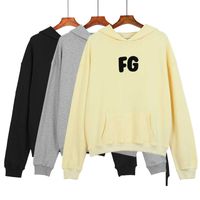 Feel of God Season 6 FG rich men's and women's fog Street hip hop Hoodie men's and women's couple's sweater jacket