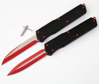электроинструменты Пользовательские MK7 красный D2 лезвие двойного действия Hunting карманный складной нож фиксированный сбор лезвие autotf ножи Xmas подарок