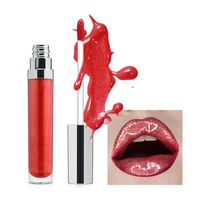 Logo Privado Imprimir Lip Cosméticos hidratada Glossy Shimmer Lip Gloss 26 cores Longa duração Shinny Glitter Líquido batom grátis DHL