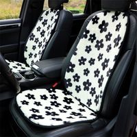 Kleiner Gänseblümchen-Auto-Sitzkissen deckt den Winter-Plüsch-warmer Anti-skid-Sitze-Mode gedruckt Auto-Innen-Zubehör Produkte