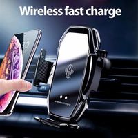 A5S Car Wireless Charger Holder Automatic Sensor Phone Holders Mobile Stand Mount Wholea15230q