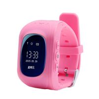 Smart Watch Karea Q50 Детская детская наручные часы GSM GPRS Locator Tracker Anti-Tobly SmartWatch Детская охранник как рождественский подарок