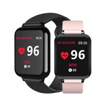 B57 1.3InCH IPS Pantalla colorida Smart Watch Pulsera Tasa del corazón Monitoreo de la presión arterial 25dias Largo en espera de pulsera Muñeca Girl Mujeres con estilo Relojes