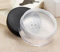 50g 50ml Leerer Sift Jar Lose Puder Blusher Puff Fall Box Makeup Kosmetische Gläser Container mit Sift Decks Sn2030