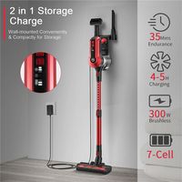 US stock Cordless Vacuum Cleaner, 23Kpa Stick with 300W Brushless Motor, 8-in-1 Lightweight a51
