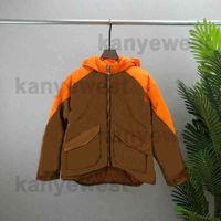 Осенняя спортивная одежда мужские куртки женские дизайнеры куртки оранжевые буквы печатать с капюшоном одежда из ткани хлопка платье пальто верхняя одежда одежда S-XL