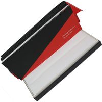 Großhandel Preis gute Qualität Stifte Box Fashion Geschenkstiftkoffer Schwarz Wollboxen mit einem Handbuch