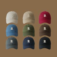 Letter Embroidery Baseball Cap Gold Dad Snapback Caps 100% Cotton Plain Solid Color Hats Sports Adjustable Blank Hat For Men Women