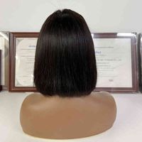 Transparent hd swiss front wigs,short bob wigs front,lace 100% brazilian virgin human hair wig