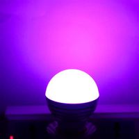 Bästsäljare E27 3W RGB LED DIMMABLE Glödlampa 85-265V Glödlampa Nya och högkvalitativa glödlampor