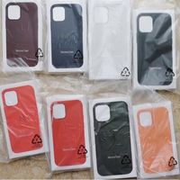 8colors quality silicone case for 12 mini pro max full edge ...