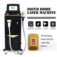 Best 808 diode laser permanent hair removal machine system suitable for whole face and body hair reduction for Beauty Salons