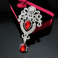Fashion Diamons Crown Drop Brooches Pins Corsage Scarf Clips...