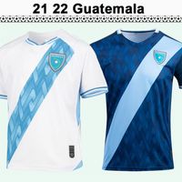 21 22 Guatemala National Team Mens Soccer Jerseys LOM CEBALLOS PELEG OSCAR SANTIS Home White Away Football Shirts Adult Uniforms