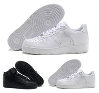 Cork Menwomen için Yüksek Kalite Rahat Ayakkabılar Düşük Kesim Yüksek Kesim Tüm Beyaz Siyah Renk Tasarımcıları Ayakkabı Sneakers Eğitmenler ABD 5.5-12