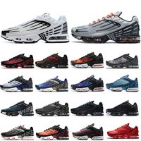 2022 Newest TN Plus 3 Tuned Running Shoes Mens White Black Purple Nebula Hyper Blue Laser Blue Volt Glow Red Graphic Prints Trainers Sports Sneakers