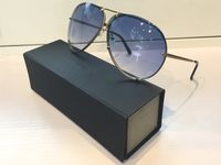 8478 Klassische Sonnenbrille Spiegelobjektiv oval rahmenloser UV-Schutz mit extra Linsenaustausch für Frauen und Männer Top Qualität kommen mit Fall