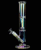 arco -íris de água de vidro bongues de água tubos de água de pistas de vidro acessórios de fumaça de vidro de fumaça de gelo bonhs chicha com tigela de 14 mm