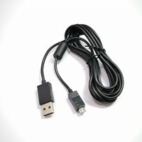 Câbles de chargeur de câble de câble USB de 2,75 m de câble de chargeur de câble de chargement pour Sony PlayStaion 4 PS4 Xbox One Controller
