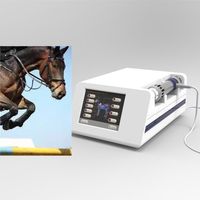 Equipamento de onda de onda de choque a laser veterinário Equipamentos de saúde / ondas de choque para a máquina de terapia de cavalo eqüino alívio da dor com CE