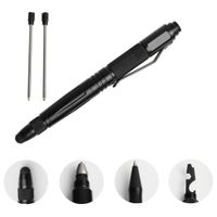 1PCS Tactical Pen Self Defense Tool For Survival Military Stylus Touch Pen Glass Breaker Ballpoint Pen Multi Tool 2 Refill Gifts 201111