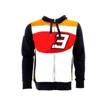 Neue Herren Reißverschluss Hoodies Moto Baumwolljacke für Factory Sport Riding Motorrad Sweatshirt Windproof Motocross Jacket