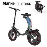 Mankeel Full folding electric bike 14inch 500W electric bicycle 7.8AH e bike adults electric scooter Cwmsports EU STOCK