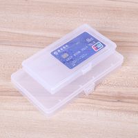 Small Boxes Rectangle Transparent Organizers Storage New Plastic Woman Man Conjoined Tools Container Household Accesories 0 56qh K2