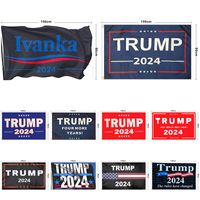 2024 EE. UU. Elección general 90 * 150cm Trump Flag 2024 Trump 2024 Bandera de elección presidencial 10 El estilo puede elegir XD24220