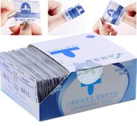 200 stücke Entfetter für Nägel Wischtücher Servietten für Maniküre Cleanser Gel Nagellack Nail art UV Gel Entferner