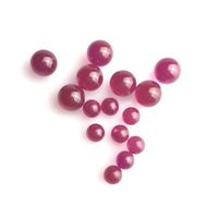 Nuevo 6 mm 4 mm Bola de rubí Terp Pearl Color Cambiado rojo negro Colorido Spinning Ruby Terp Top Pearls para cuarzo Banger Fumar Tubos de agua