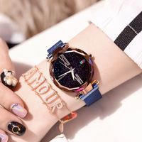 2021 Marke Frauen Uhren Mode Quadrat Damen Quarz Uhr Armband Set Grün Zifferblatt Einfache Rose Gold Mesh Luxus Frauen Uhren FVSDEGSEG