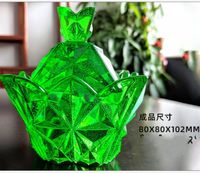 DIY Epoxy Resin Silicone Molds Pyramid Four Sides Section Storage Box Mould Ornaments Environmental Base Cover Transparent Hot Sale 13ly M2