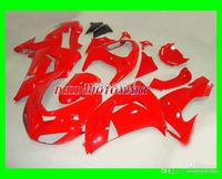 Total Red Caréning Kit pour Kawasaki Ninja ZX10R 06 07 ZX-10R ZX 10R 2006 2007 FAIRES SET + 7GIFTS
