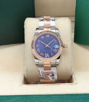 Новые высококачественные моды женские часы 31 мм дата Сапфира водонепроницаемые автоматические механические часы спортивные женские наручные часы коробки рождественские подарок